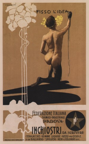 Fisso lidea poster Marcello Dudovich 1899